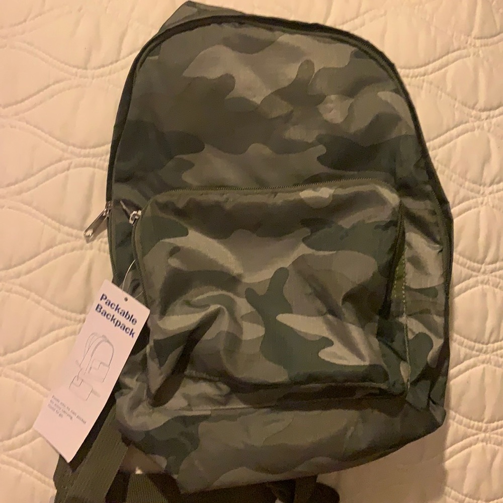 Small Old Navy Camo Backpack